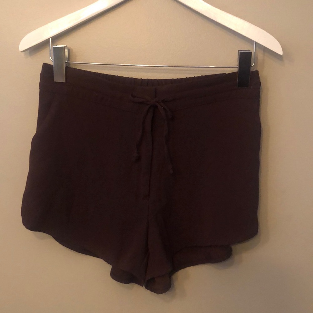 Burgundy H&M Shorts